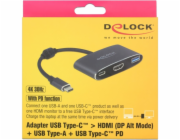 DeLOCK adaptér USB 3.2 Gen 1, zástrčka USB-C > zásuvka USB-A + USB-C + HDMI