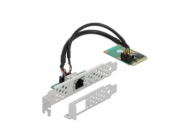 DeLOCK MiniPCIe I/O PCIe LAN 1xRJ45 i210, LAN adaptér