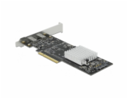 DeLOCK PCIe x8 > 2x externí USB-X 3.2 Gen 2x2