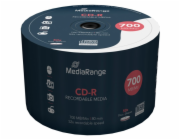 CD-R MediaRange 700MB 52x SPINDL (50pack)