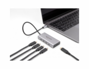 DeLock USB 10 Gbps USB Type-C Hub se 4 x USB Type-C + 1 x USB Type-C PD 85 Watt, USB hub