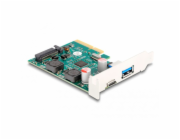 Karta PCI Express x4 k 1 x externí zásuvce USB 10 Gbps Type-C + 1 x externí zásuvce USB 10 Gbps Type-A, USB řadič