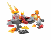 Stavební hračka Mattel MEGA Pokémon Charmander's Fiery Spin