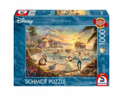 Schmidt Spiele Thomas Kinkade Studios: Kolekce Disney Dreams - Malá mořská víla, oslava lásky, puzzle