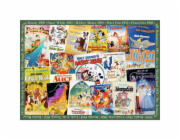 Ravensburger Puzzle Vintage filmový plakát Disney