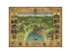 Puzzle Ravensburger mapa Bradavic