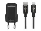 goobay Apple Lightning / USB-C PD nabíjecí sada 30 wattů,...