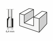 Dremel HSS fréza na drážky O 6,4 mm (654)