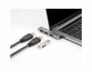 DeLOCK 3portový tenký USB hub s USB Type-C