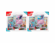 Amigo Pokémon TCG: Crimson & Purple - Stellar Crown 3-Pack Blister, sběratelské karty