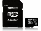 Silicon Power micro SDHC 8GB Memory Card Elite UHS-1 clas...