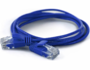 Wantec  7241 U/UTP (UTP) modrý 0,25m Cat6a síťový kabel (7241)