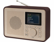 Rádio Denver Rádio Denver Greenline DAB-60 tmavé dřevo/UO