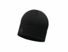 Kšiltovka BUFF MERINO LIGHTWEIGHT BEANIE SOLID BLACK veli...