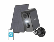 Wireless 3MP WiFi outdoor camera ieGeek ZS-GX3S black with solar panel