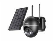 Wireless 5MP WiFi outdoor camera ieGeek ZS-GX4S black with solar panel