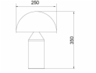 Stolní lampa Domoletti T21067A, E27, stojací, 40W