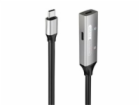 PREMIUMCORD USB-C repeater a prodlužovací kabel Male-Fema...