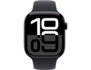 Hodinky Apple Watch Series 10 GPS 46mm Jet Black Aluminium Case with Black Sport Band - S/M