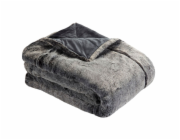 Bugatti Fur Blanket  150x200cm grey