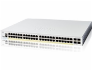 Cisco Catalyst switch C1200-48P-4G (48xGbE,4xSFP,48xPoE+,375W) - REFRESH