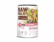 RAW PALEO Duoprotein Pork & Lamb Puppy - vlhké krmivo pro psy - 400g