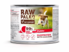 RAW PALEO Duoprotein Beef & Rabbit Puppy - vlhké krmivo p...