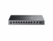 Switch TP-Link ES210GMP 1x SFP combo, 8x GLan s Poe+, 123W, Omáda SDN