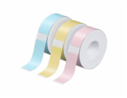 Nelko thermal label for label printer P21 (blue/yellow/pink, 12*40 mm).