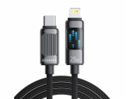 Cable USB Essager EXCTL-LG0A-P USB-C do lightning 29W 1m