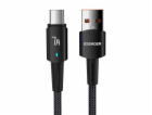 Essager Sunset USB to USB-C 7A 2m cable (black)