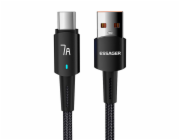 Essager Sunset USB to USB-C 7A 2m cable (black)