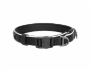 Reflective collar Dogness size S (Black)