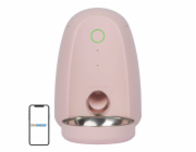 Smart food dispenser with plastic bowl WIFI mini Dogness (pink))