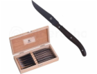 Laguiole Tradition Laguiole Steakmesser-Set 6 tlg. Schwar...