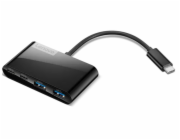 Lenovo Select USB Type-C 4portový USB hub černý