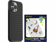 Sada pouzder Pinit Pinit Dynamic + Sports Pin pro iPhone 14 Pro Max 6,7" černo/černý vzor 1