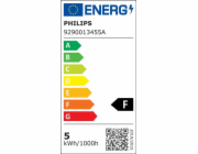 LED lampa Philips P45, 4,3W, E14, 2700K, 470lm, matná