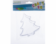 Craft with Fun ORGAMENT BN PLAST VÁNOČNÍ STROMEK 10CM 1KS CF PBH 12/192