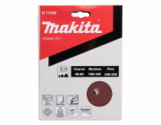 Sada kulatého brusného papíru Makita 125 mm, 20 ks