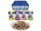 PREVITAL Cat Food Mix 4 Flavors Chicken, Veal, Salmon, Po...