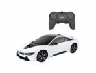 RASTAR R/C 1:18 BMW i8 auto na dálkové ovládání (bílé)