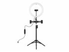 Ring light PULUZ with tripod and phone holder PKT3099B