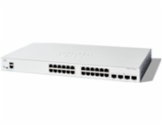 Cisco Catalyst switch C1300-24T-4X (24xGbE,4xSFP+,fanless) - REFRESH