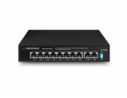 Esperanza ENS106 10-portový Poe Switch 10/100 96W