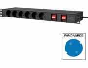 Caymon  PSR269GS/B Power strip 19 – zásuvky německého typu