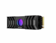 Lexar SSD NM1090 series PCle Gen5 M.2 NVMe - 1TB (čtení/zápis: 11500/9000MB/s) - heatsink + RGB