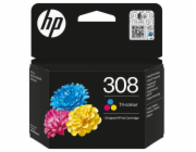 HP 308 Tri-color Original Ink Cartridge (120 pages)