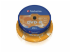 Verbatim DVD-R 4,7GB 16x, AZO, spindle, 25ks (43522)