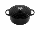 Le Creuset Signature Casserole round 22 cm black